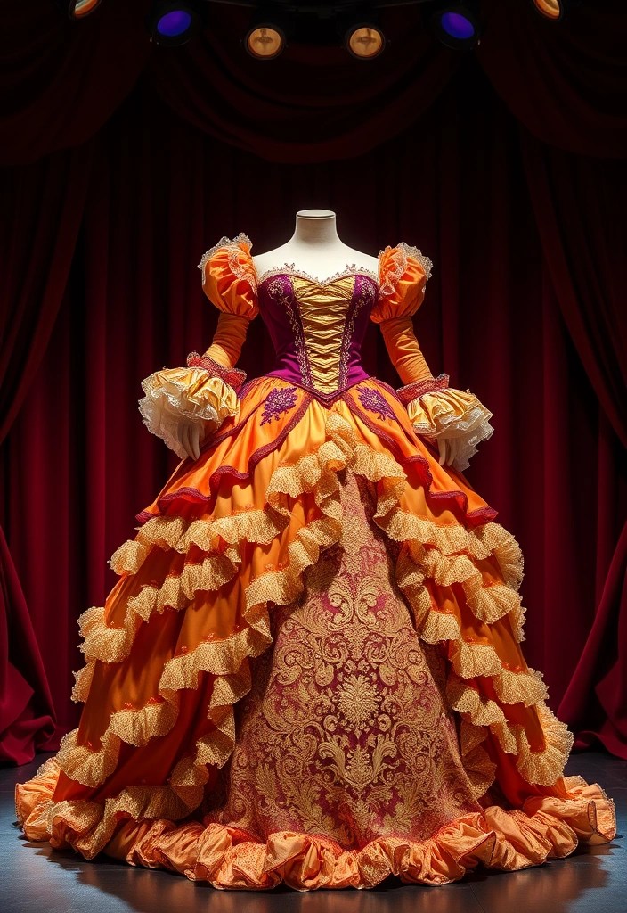 12 Stunning Rococo Dresses That'll Make You Feel Like Royalty (Wait Until You See #5!) - 10. Theatrical Inspiration