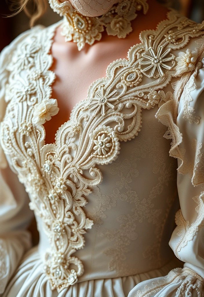 12 Stunning Rococo Dresses That'll Make You Feel Like Royalty (Wait Until You See #5!) - 4. Ornate Embellishments
