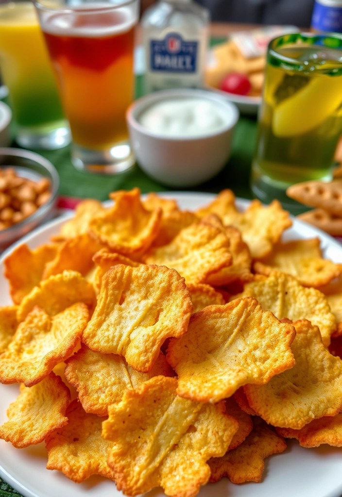 15 Effortless Super Bowl Recipes That'll Wow Your Guests Without Breaking a Sweat! - 12. Parmesan Crisps