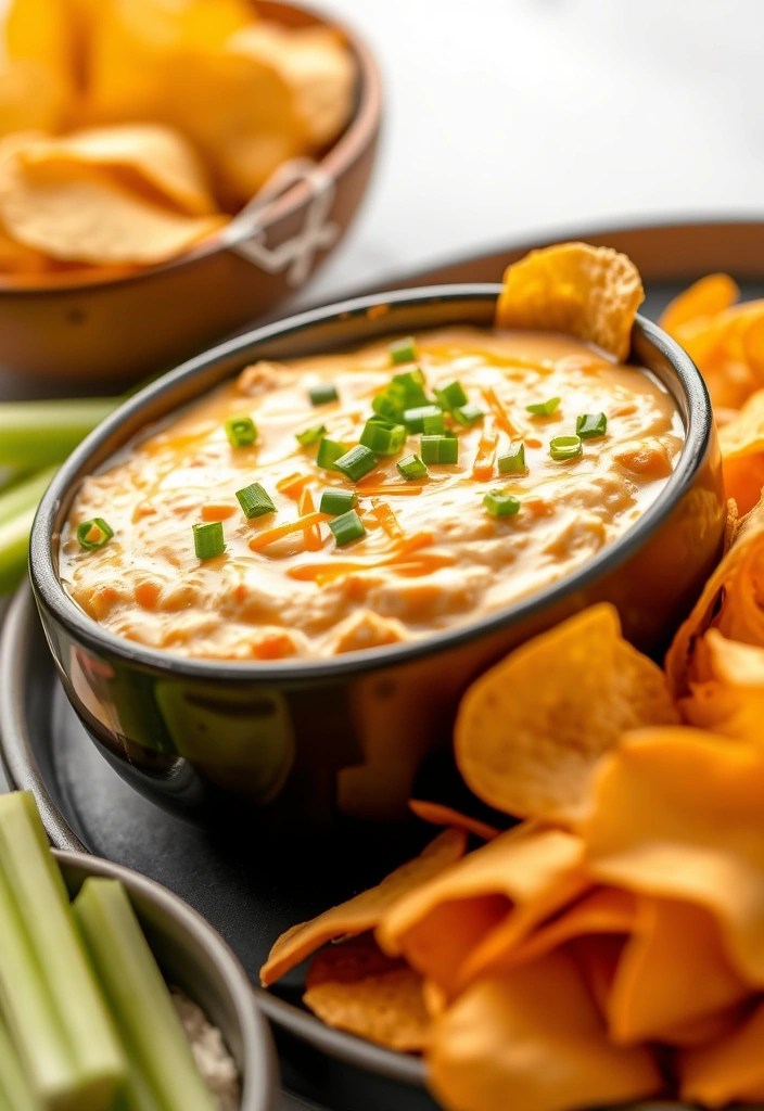 15 Effortless Super Bowl Recipes That'll Wow Your Guests Without Breaking a Sweat! - 2. Buffalo Chicken Dip