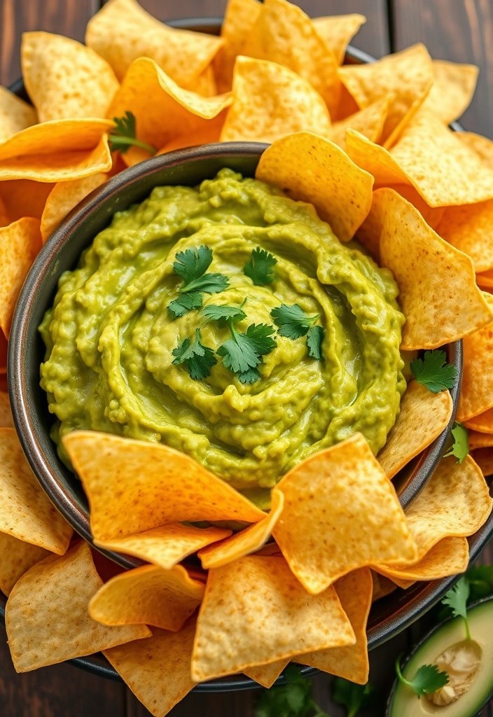 15 Effortless Super Bowl Recipes That'll Wow Your Guests Without Breaking a Sweat! - 7. Guacamole and Chips