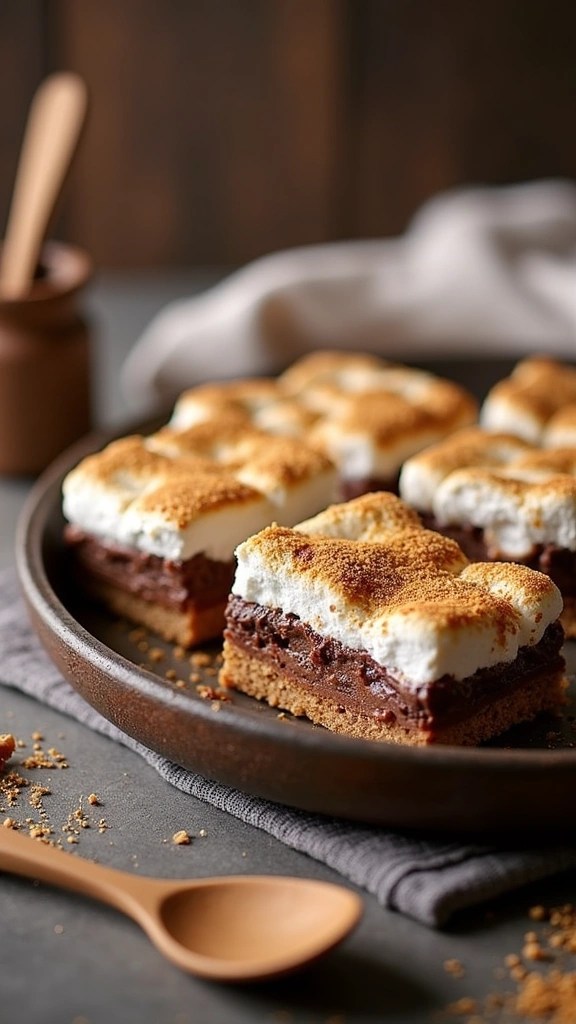 15 Last Minute Valentine’s Day Treats That Will Delight Your Loved Ones (You’ll Want to Eat #3!) - 14. S’mores Bars