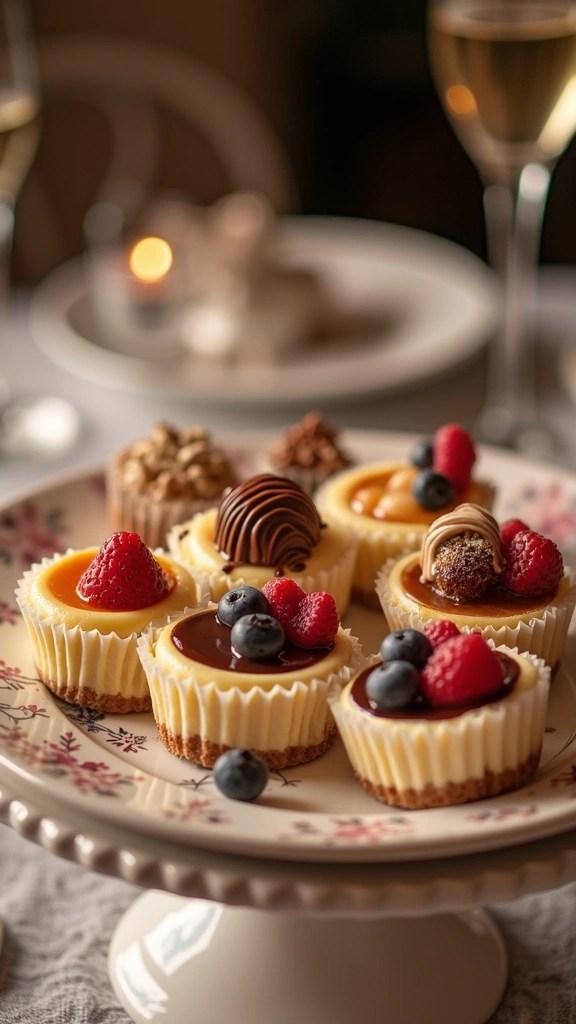 15 Last Minute Valentine’s Day Treats That Will Delight Your Loved Ones (You’ll Want to Eat #3!) - 7. Mini Cheesecakes