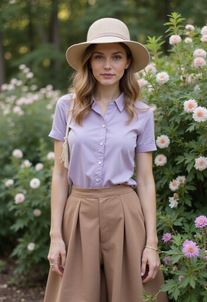 16 Jaw-Dropping Mocha Mousse Color Combinations You Need to Try Now (You’ll Love #4!) - 13. Mocha Mousse and Creamy Lavender