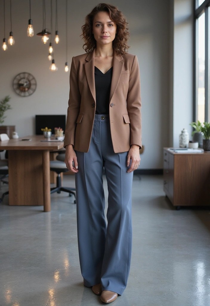 16 Jaw-Dropping Mocha Mousse Color Combinations You Need to Try Now (You’ll Love #4!) - 16. Mocha Mousse and Steel Blue