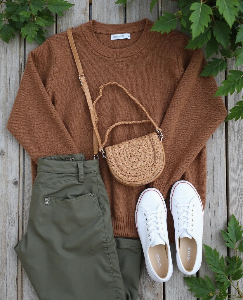 16 Jaw-Dropping Mocha Mousse Color Combinations You Need to Try Now (You’ll Love #4!) - 2. Mocha Mousse and Olive Green