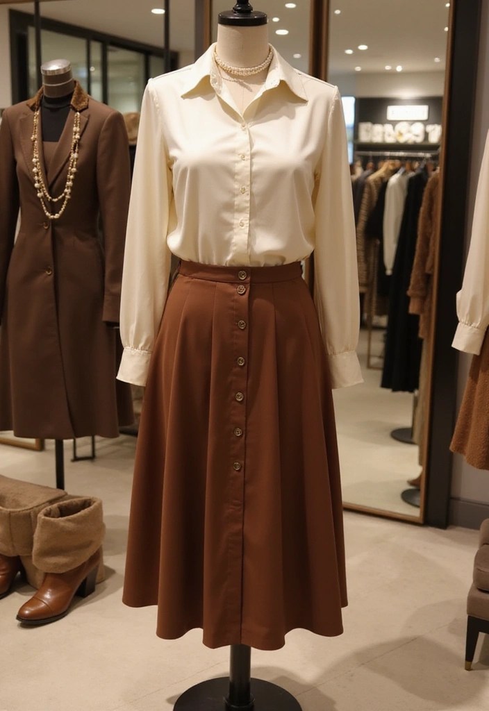 16 Jaw-Dropping Mocha Mousse Color Combinations You Need to Try Now (You’ll Love #4!) - 4. Mocha Mousse and Cream