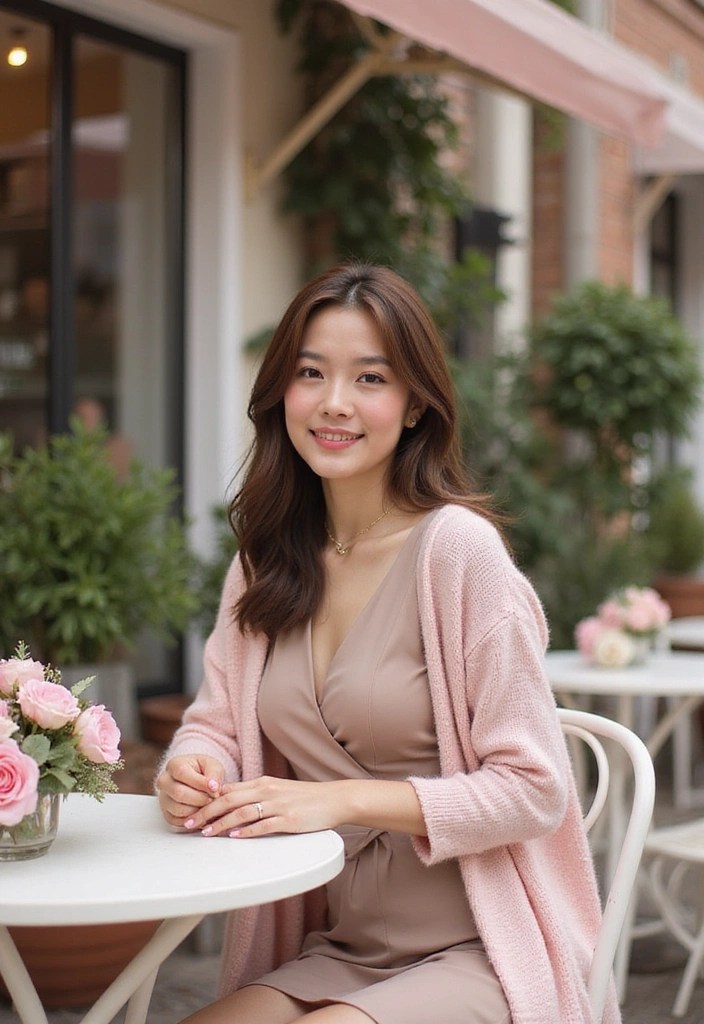 16 Jaw-Dropping Mocha Mousse Color Combinations You Need to Try Now (You’ll Love #4!) - 7. Mocha Mousse and Blush Pink