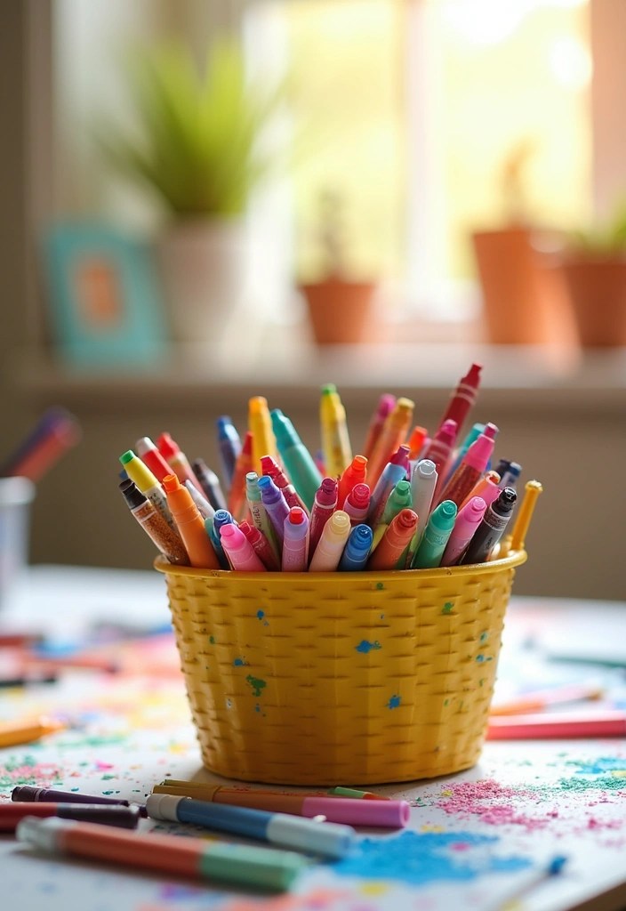 12 Fun and Creative Easter Basket Ideas for Kids (They'll Love #6!) - 1. DIY Craft Basket