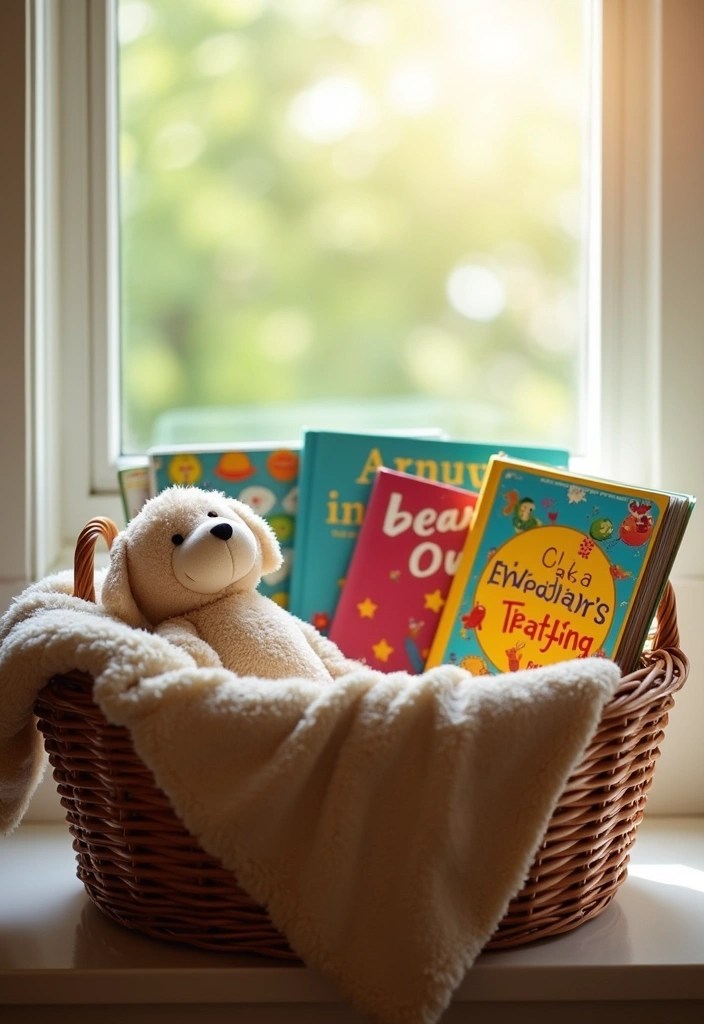 12 Fun and Creative Easter Basket Ideas for Kids (They'll Love #6!) - 4. Storytime Basket