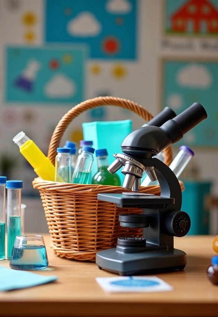 12 Fun and Creative Easter Basket Ideas for Kids (They'll Love #6!) - 5. Science Exploration Basket