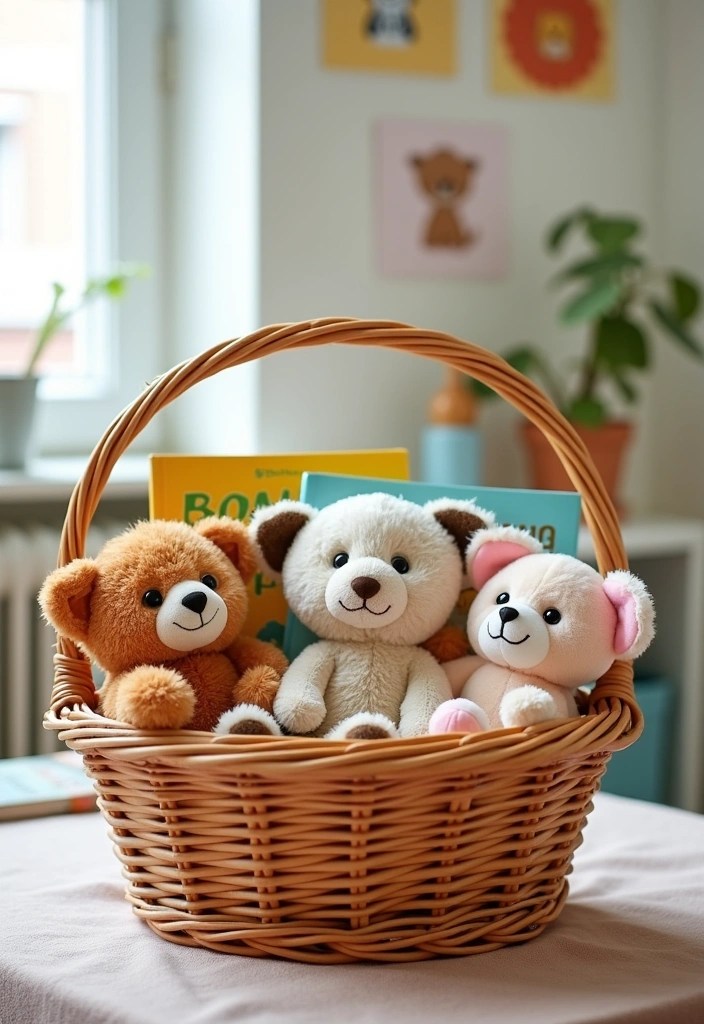 12 Fun and Creative Easter Basket Ideas for Kids (They'll Love #6!) - 7. Animal Lover's Basket